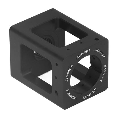 Tungsten Sharpener Aluminum Tungsten Needles Grinder Welding Tool with Grinding Wheel Rod Storage Box