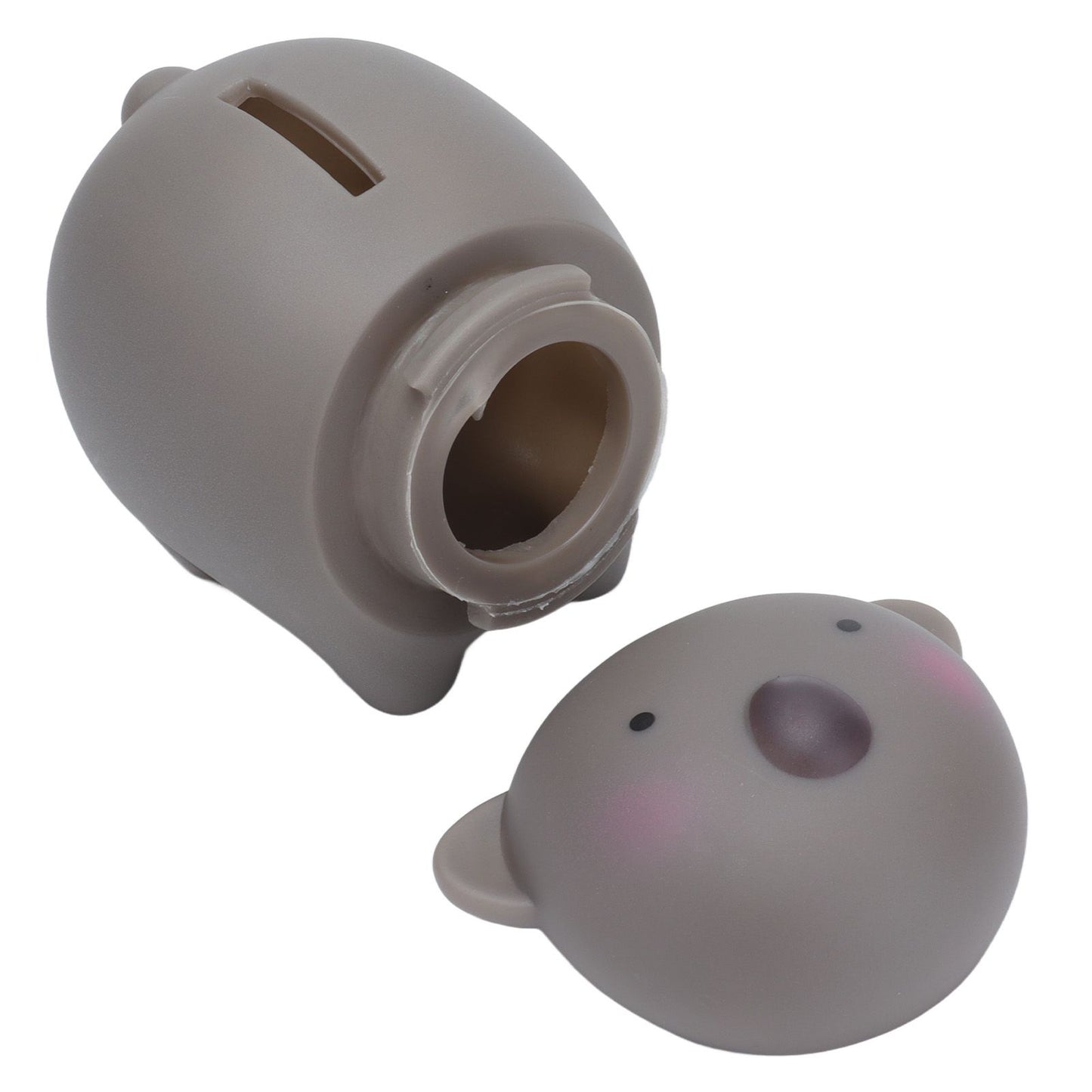 Piggy Bank Safe Poisonless Material Sturdy Durable Lovely Appearance Coin Bank for Boys Girls ChildrenSmall Bear