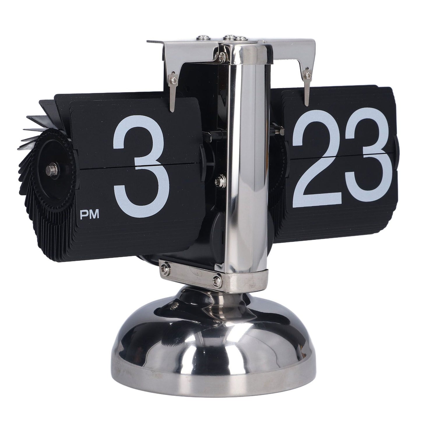 Flip Clock Accurate Time Unique Fashionable Retro Automatic Page Turning Quartz Clock for Home Office Gifts Decoration