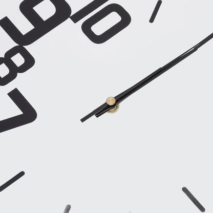 Frameless Pendulum Wall Clocks Number Decoration DIY Assembly Modern Wall Clocks with Silent Movement Wall Clock for Office