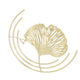 Iron Wall Sculptures Gold Metal Leaf Wall Decor for Living Room Bedroom Office Home C