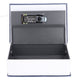 Book Shaped Steel Safe Classic Secret Book Safe Lock Password Type Household Storage BoxBlue
