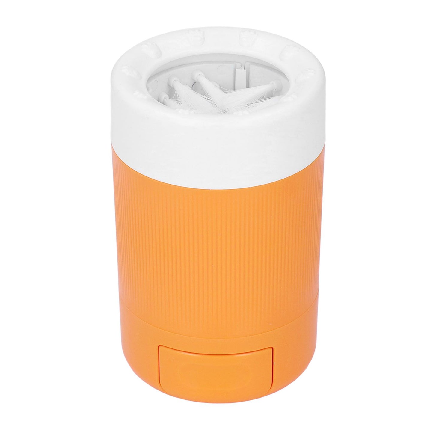 Dog Paw Cleaner Semi Automatic Portable Dog Foot Washing Cup for Pets Cats and DogsOrange