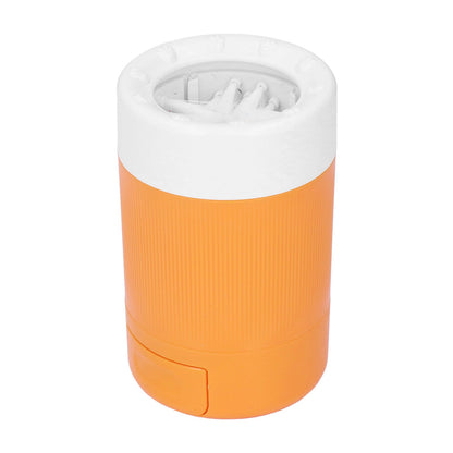Dog Paw Cleaner Semi Automatic Portable Dog Foot Washing Cup for Pets Cats and DogsOrange