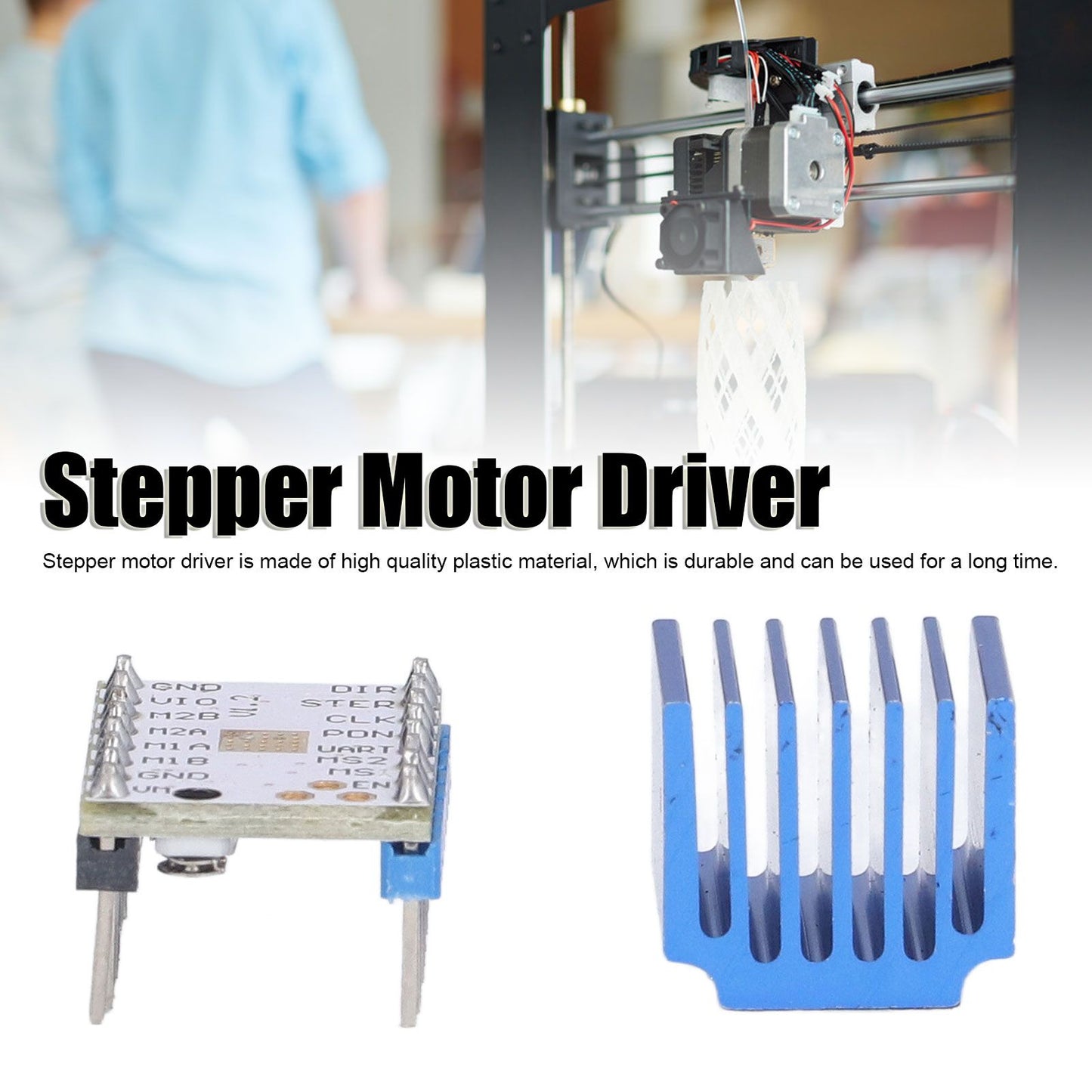 TMC2208 V1.2 Stepper Motor Driver Module Controller Plastic 1.4A 3D Printer Driver Board