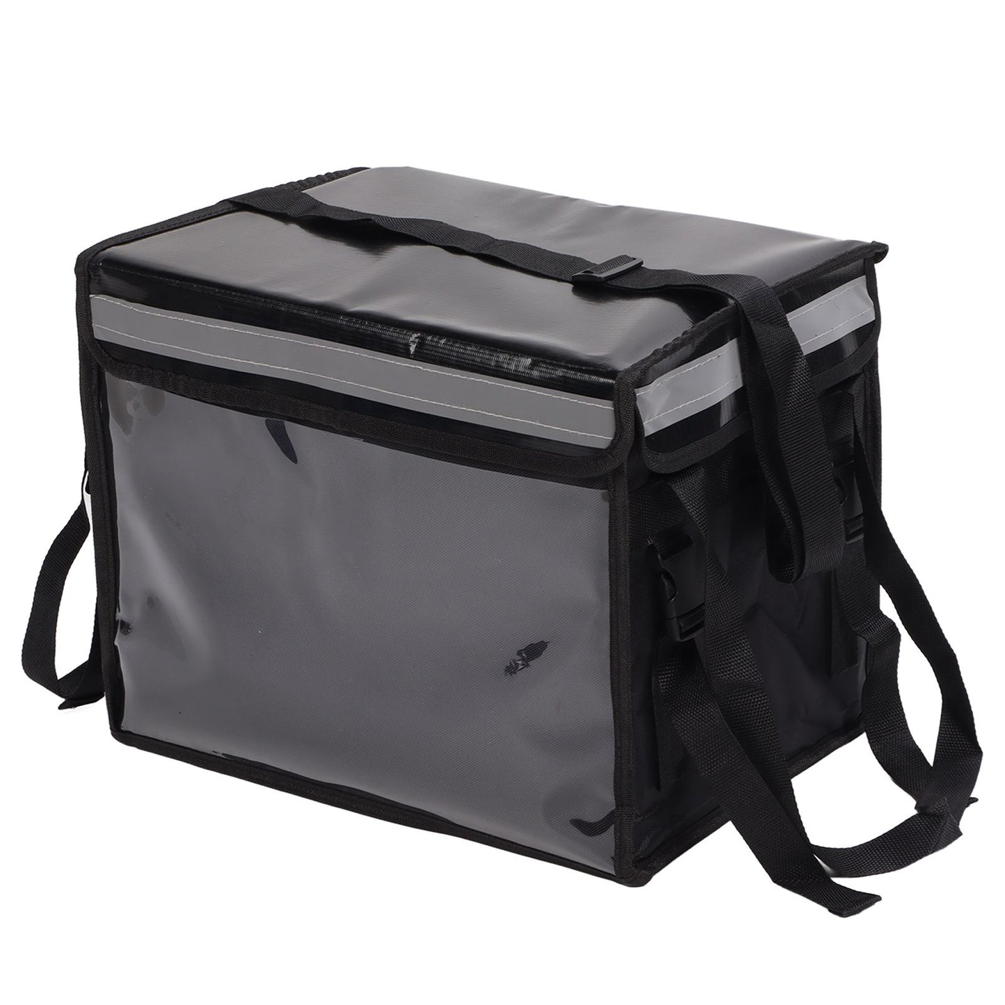 Food Delivery Bag Waterproof Multi Layer Design Large Capacity Cushioning Effect Internal Support Structure Backpack