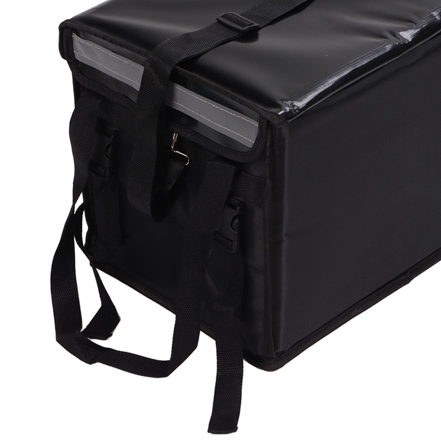 Food Delivery Bag Waterproof Multi Layer Design Large Capacity Cushioning Effect Internal Support Structure Backpack