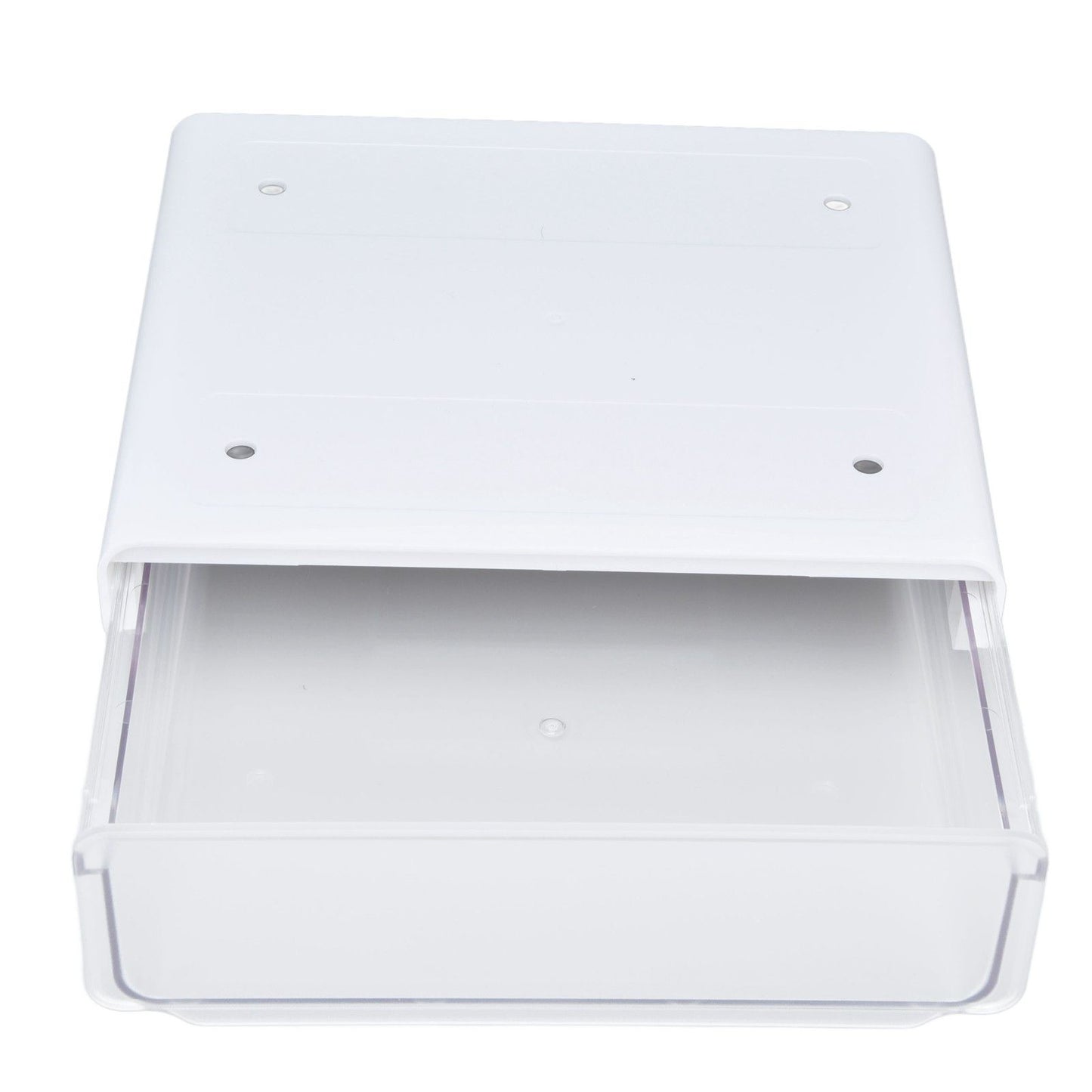 Acrylic Drawer Storage Concealed Acrylic Drawer Storage Holder with 3 Pastes for Home OfficeL