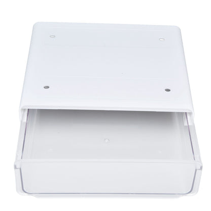 Acrylic Drawer Storage Concealed Acrylic Drawer Storage Holder with 3 Pastes for Home OfficeL