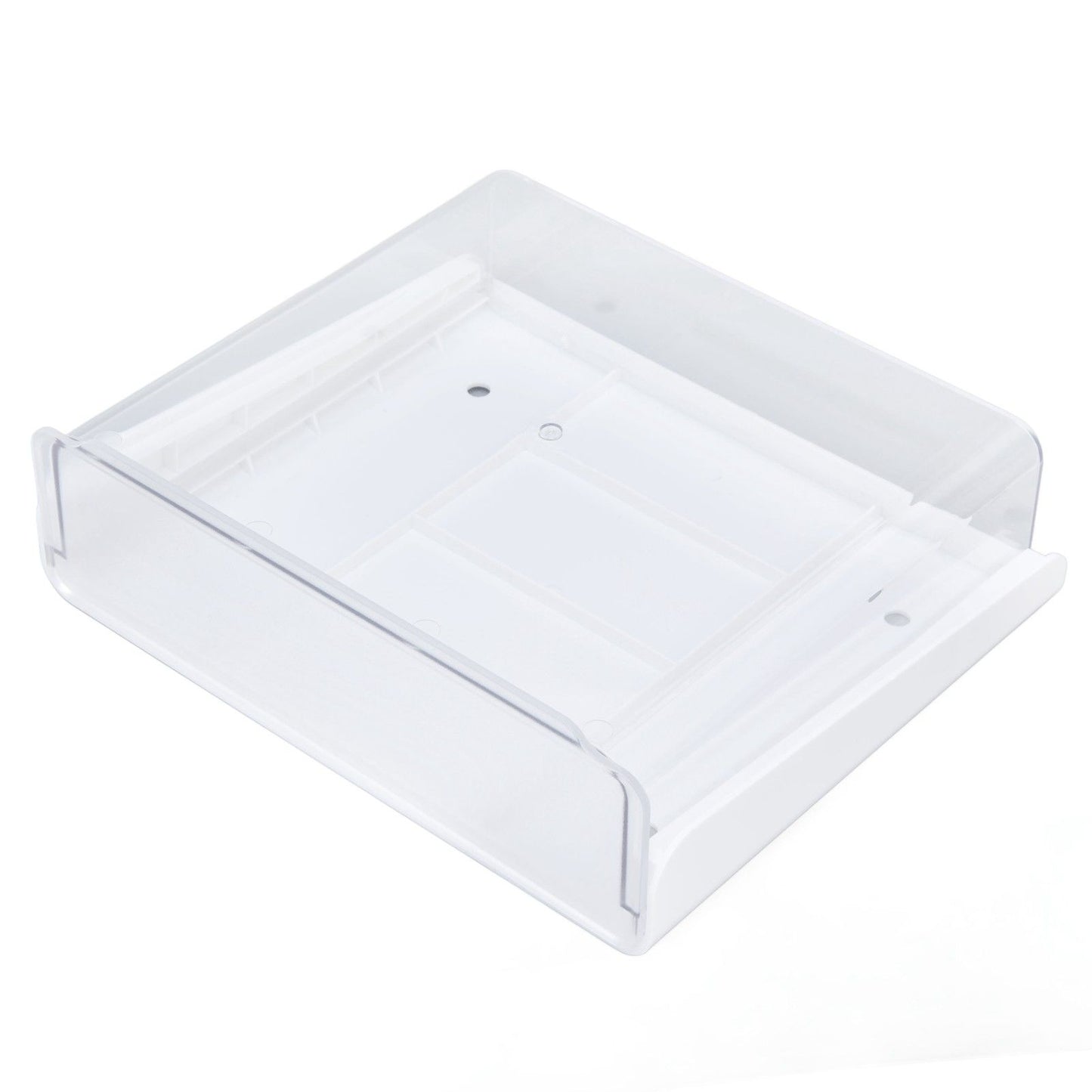 Acrylic Drawer Storage Concealed Acrylic Drawer Storage Holder with 3 Pastes for Home OfficeL