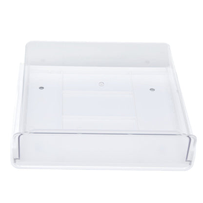Acrylic Drawer Storage Concealed Acrylic Drawer Storage Holder with 3 Pastes for Home OfficeL