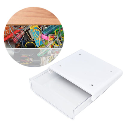 Acrylic Drawer Storage Concealed Acrylic Drawer Storage Holder with 3 Pastes for Home OfficeL