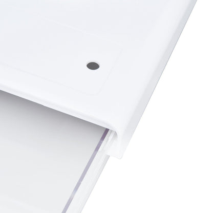 Acrylic Drawer Storage Concealed Acrylic Drawer Storage Holder with 3 Pastes for Home OfficeL