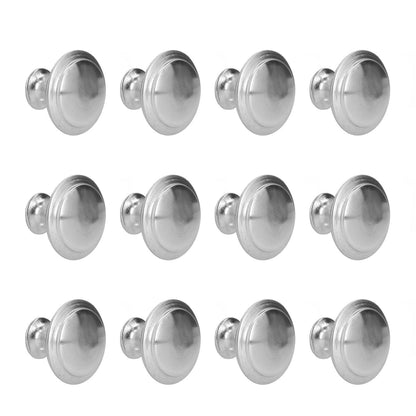 40Pcs Round Cabinet Knobs Replaceable Rustproof Stylish Furniture Knobs for Kitchen Cabinets Furniture DoorsL