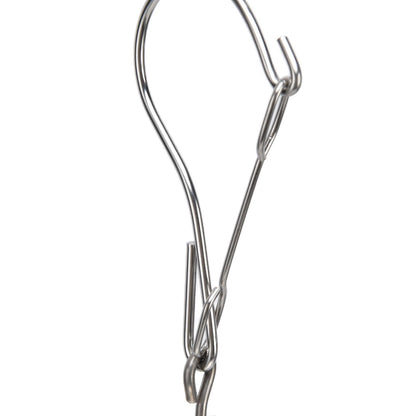 Clothes Drying Rack with 28 Clips Stainless Steel Laundry Drying Hanger for Socks Towels Bras Underwear
