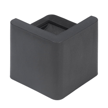 4pcs Bed Risers Corner Fixed Casters Increasing Height 2200 Lb Load Bearing Plastic Furniture Leg Risers for Home
