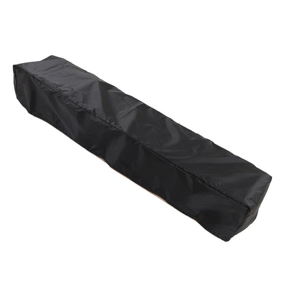 Piano Keyboard Dust Cover Waterproof Breathable Stretchy Black Electric Piano Protective Cover for 61 Keys Digital Piano