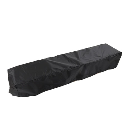 Piano Keyboard Dust Cover Waterproof Breathable Stretchy Black Electric Piano Protective Cover for 61 Keys Digital Piano