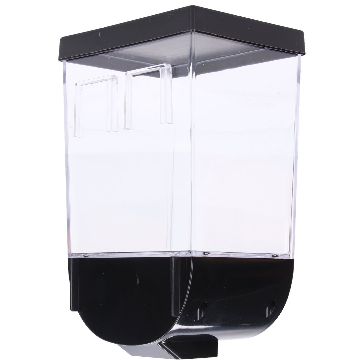 Square Dry Food Dispenser Wall Mounted Grain Storage Container Laundry Bead Cereal Dispenser for Kitchen1L