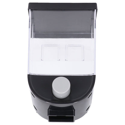 Square Dry Food Dispenser Wall Mounted Grain Storage Container Laundry Bead Cereal Dispenser for Kitchen1L