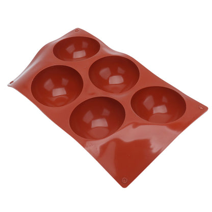 Hemisphere Silicone 3D Mold Chocolate Mould for Making Chocolate Pastry Cake Fudge Bakeware Round Doughnut