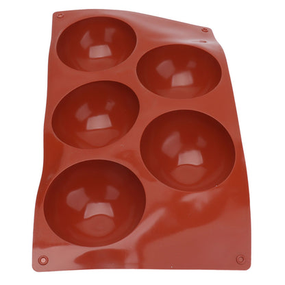 Hemisphere Silicone 3D Mold Chocolate Mould for Making Chocolate Pastry Cake Fudge Bakeware Round Doughnut