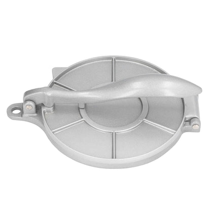 Tortilla Press 7.7in Rust Proof Aluminum Alloy Silver Heavy Duty Quesadilla Maker for Home Pasta Shops