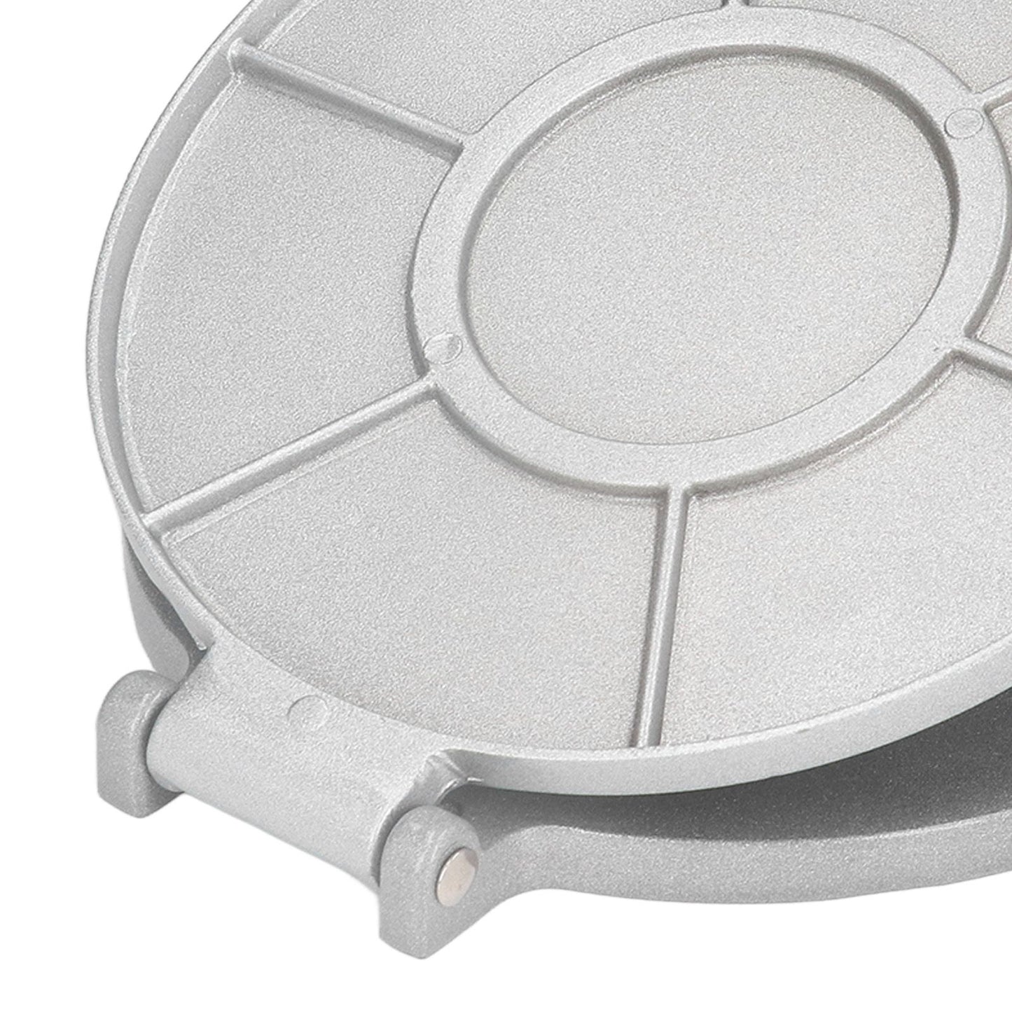 Tortilla Press 7.7in Rust Proof Aluminum Alloy Silver Heavy Duty Quesadilla Maker for Home Pasta Shops