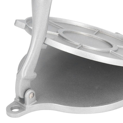 Tortilla Press 7.7in Rust Proof Aluminum Alloy Silver Heavy Duty Quesadilla Maker for Home Pasta Shops