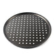 Perforated Pizza Pan Non Stick Baking Easy Unmolding Firm Bottom Vented Pizza Pan 28CM