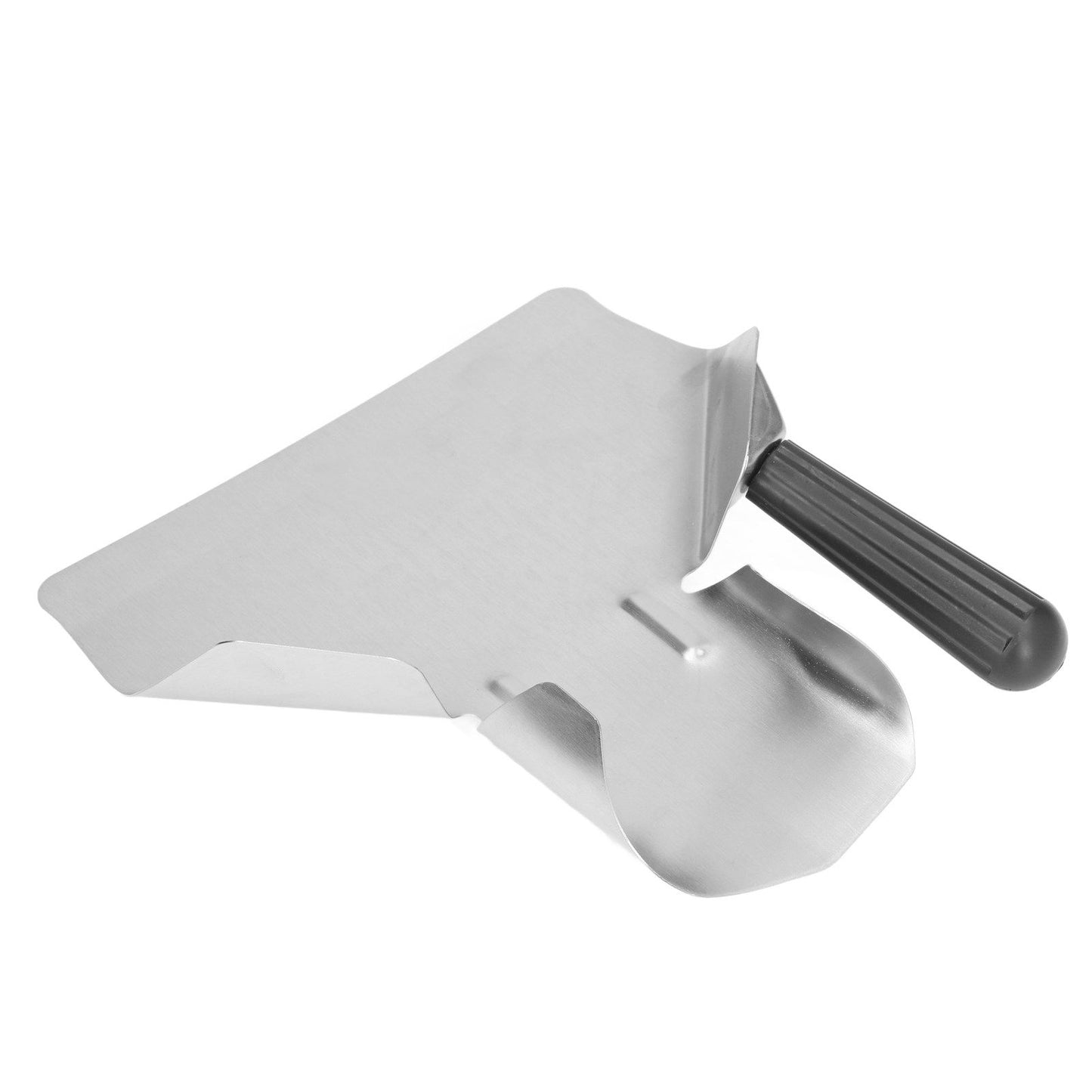 French Fry Bagger Food Grade Stainless Steel Flexible Bakelite Handle Multifunction Popcorn Bagger for Chips Popcorn