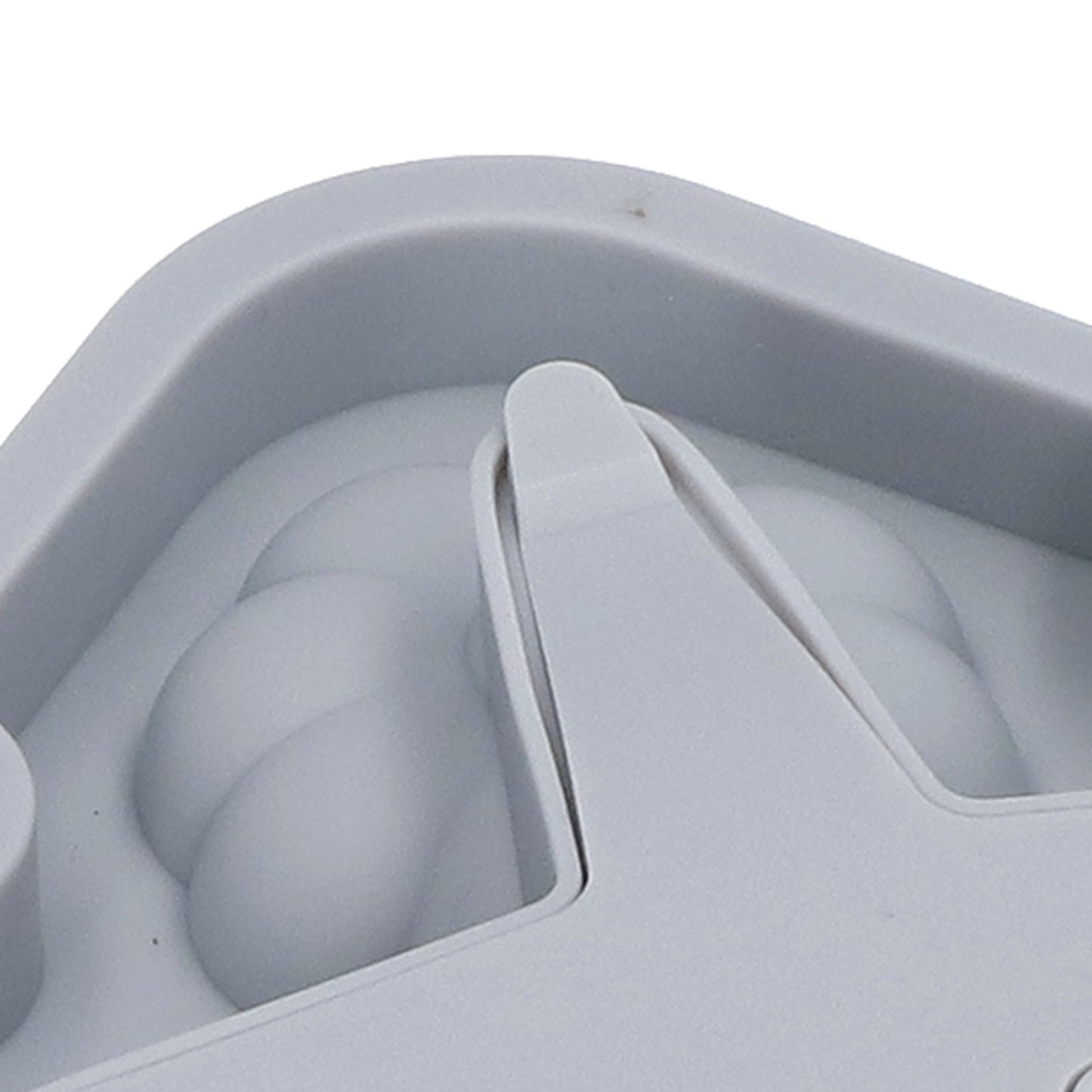 Pumpkin Ice Ball Mold 3D Pumpkin Shape Food Grade Silicone 4 Cells Easy Release Whiskey Ice Mold for Coffee Tea Cocktail Gray