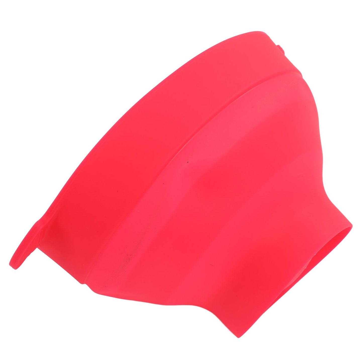 Microwavable Popcorn Bowl with Transparent Lid and Handle Collapsible Silicone Popcorn Maker for Home Rose Red