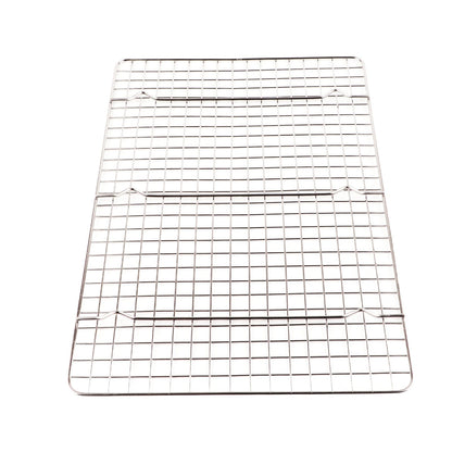 Checkered Cooling Rack 304 Stainless Steel Grid Deformation Resistance Baking Wire Rack for Home Bakery Bread Cake Cooky