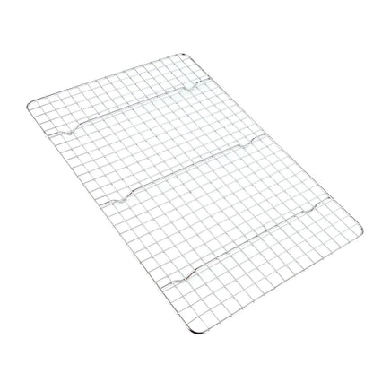 Checkered Cooling Rack 304 Stainless Steel Grid Deformation Resistance Baking Wire Rack for Home Bakery Bread Cake Cooky