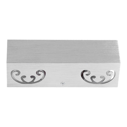 LED Wall Lamp Aluminum Modern Decorative Butterflies 6W Double Head Sconces for Bedrooms Corridor