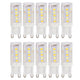 10PCS G9 220V LED Lamp Dimmable Ceramic LED Bulb Replace Halogen Lamp for ChandelierG9 3W 32LED