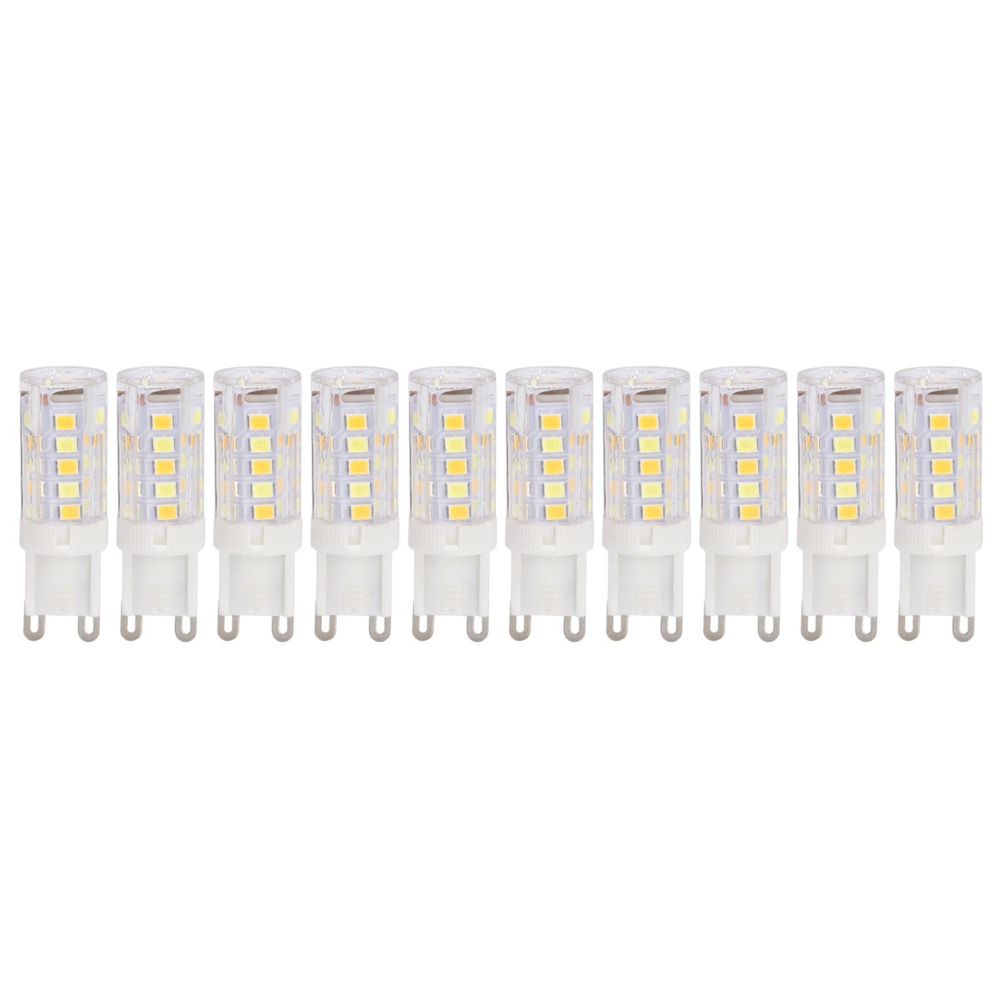 10PCS G9 220V LED Lamp Dimmable Ceramic LED Bulb Replace Halogen Lamp for ChandelierG9 3W 32LED