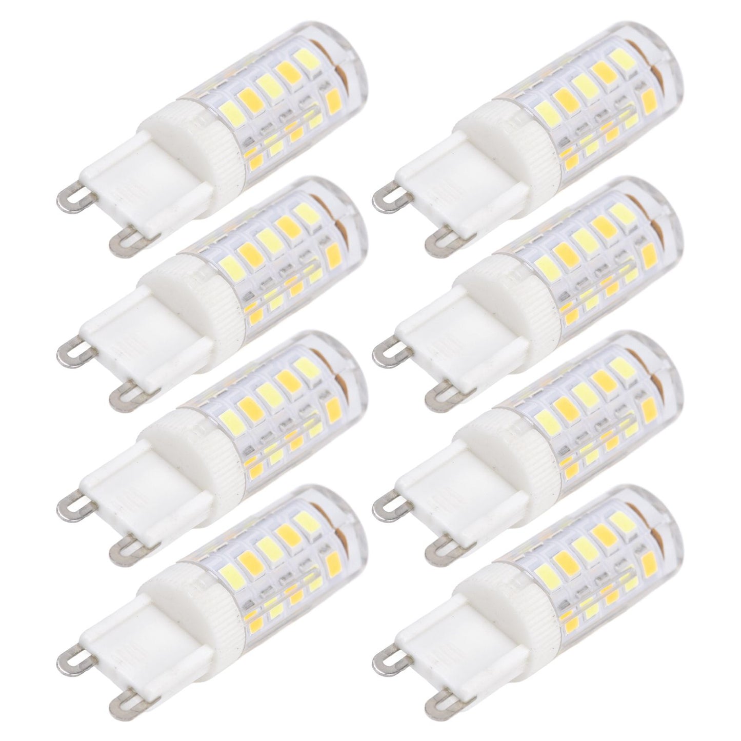 10PCS G9 220V LED Lamp Dimmable Ceramic LED Bulb Replace Halogen Lamp for ChandelierG9 3W 32LED