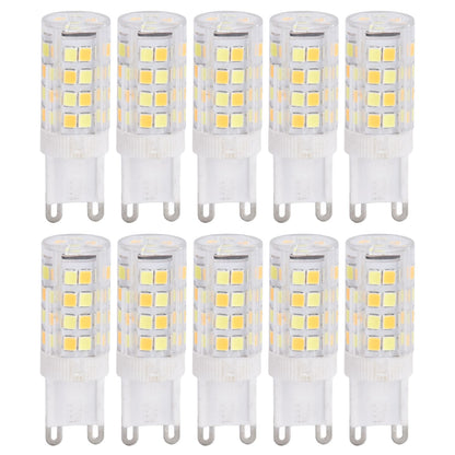 10PCS G9 220V LED Lamp Dimmable Ceramic LED Bulb Replace Halogen Lamp for ChandelierG9 5W 52LED