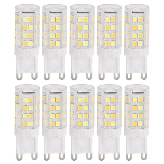 10PCS G9 220V LED Lamp Dimmable Ceramic LED Bulb Replace Halogen Lamp for ChandelierG9 5W 52LED