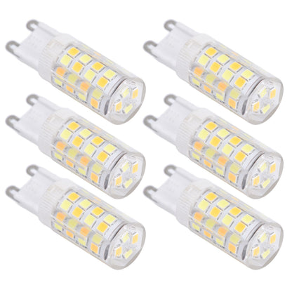 10PCS G9 220V LED Lamp Dimmable Ceramic LED Bulb Replace Halogen Lamp for ChandelierG9 5W 52LED