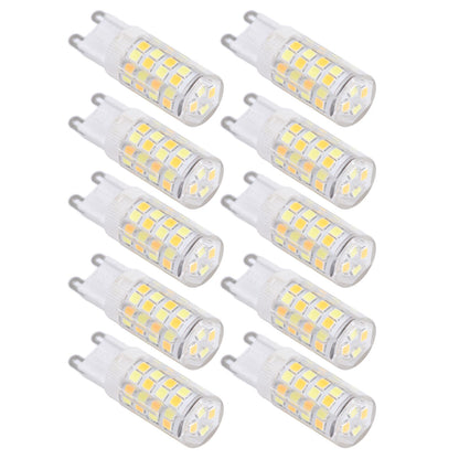10PCS G9 220V LED Lamp Dimmable Ceramic LED Bulb Replace Halogen Lamp for ChandelierG9 5W 52LED
