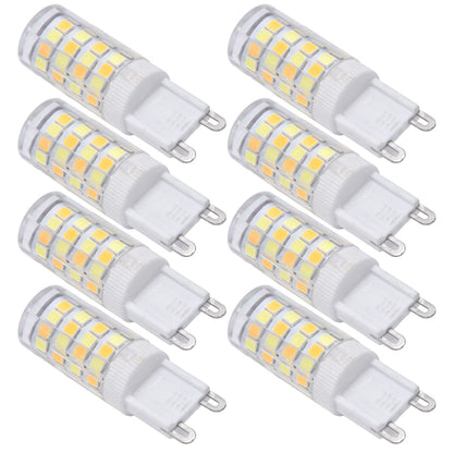 10PCS G9 220V LED Lamp Dimmable Ceramic LED Bulb Replace Halogen Lamp for ChandelierG9 5W 52LED