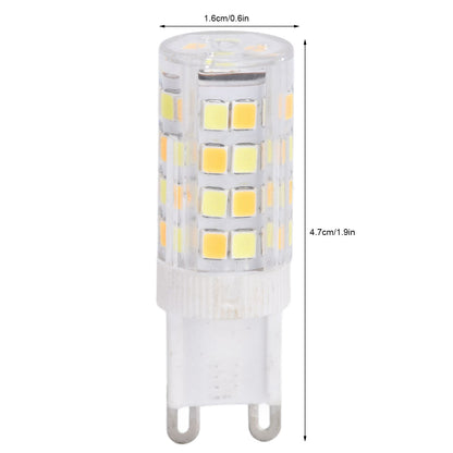10PCS G9 220V LED Lamp Dimmable Ceramic LED Bulb Replace Halogen Lamp for ChandelierG9 5W 52LED