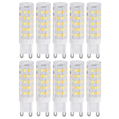 10PCS G9 220V LED Lamp Dimmable Ceramic LED Bulb Replace Halogen Lamp for ChandelierG9 7W 64LED