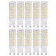 10PCS G9 220V LED Lamp Dimmable Ceramic LED Bulb Replace Halogen Lamp for ChandelierG9 7W 64LED
