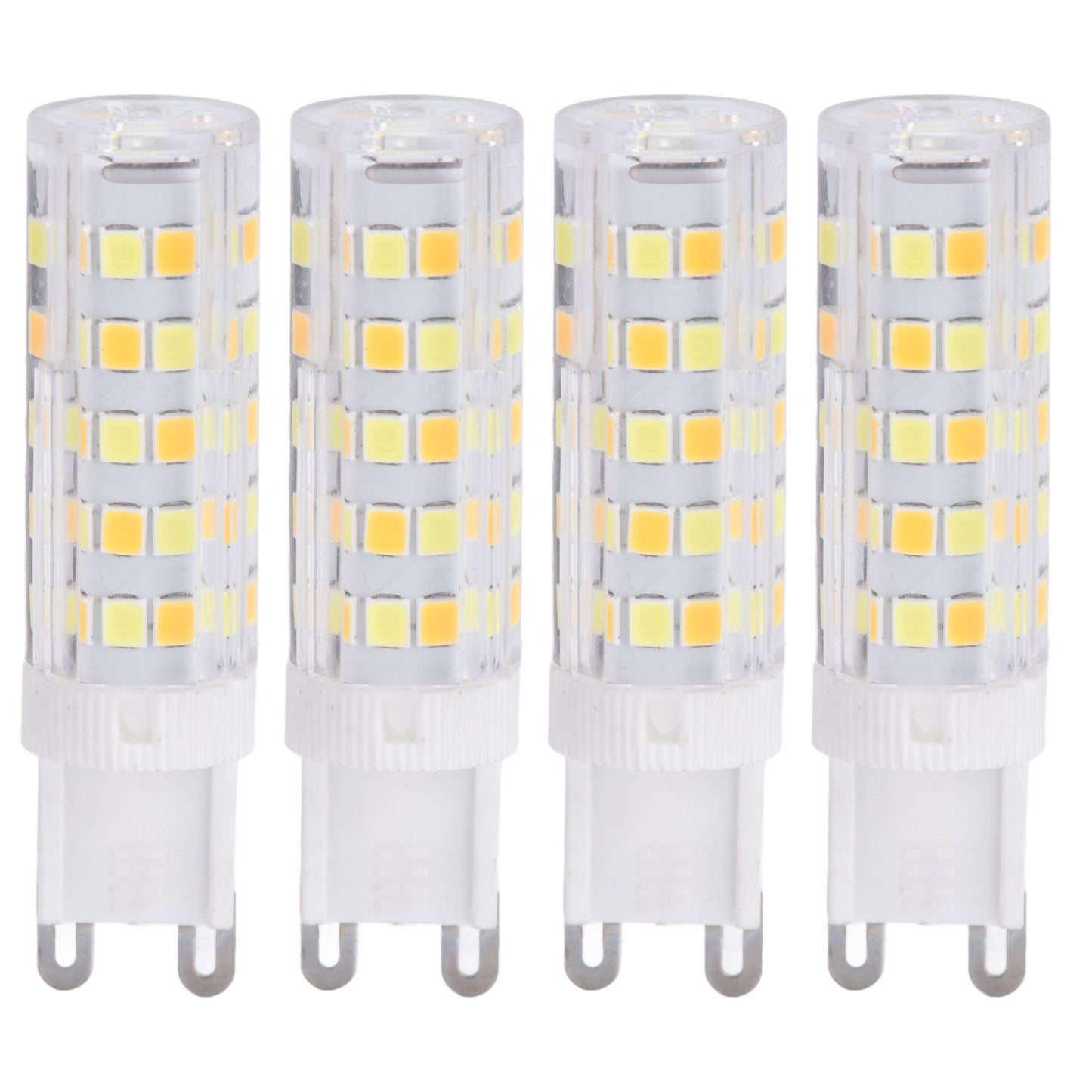 10PCS G9 220V LED Lamp Dimmable Ceramic LED Bulb Replace Halogen Lamp for ChandelierG9 7W 64LED