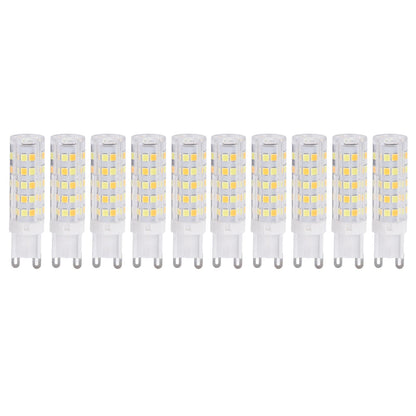 10PCS G9 220V LED Lamp Dimmable Ceramic LED Bulb Replace Halogen Lamp for ChandelierG9 7W 64LED