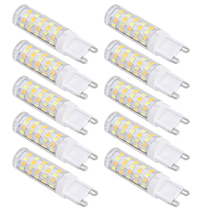 10PCS G9 220V LED Lamp Dimmable Ceramic LED Bulb Replace Halogen Lamp for ChandelierG9 7W 64LED
